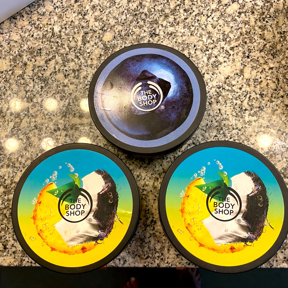 Body shop lotions!